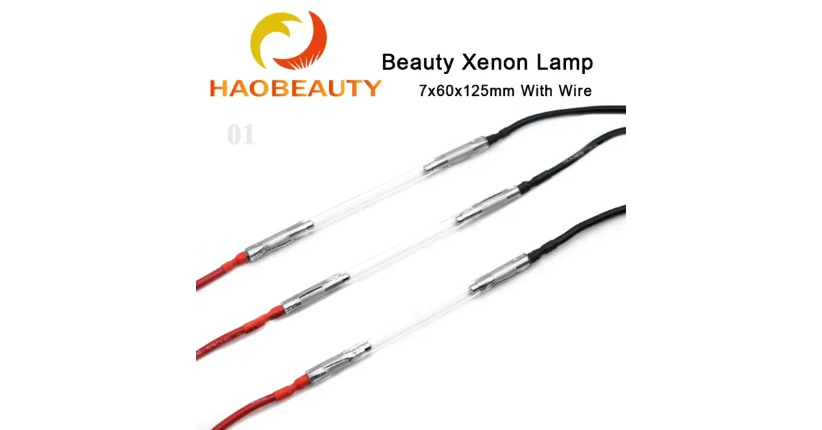 Lampe au xénon 7x60x125mm