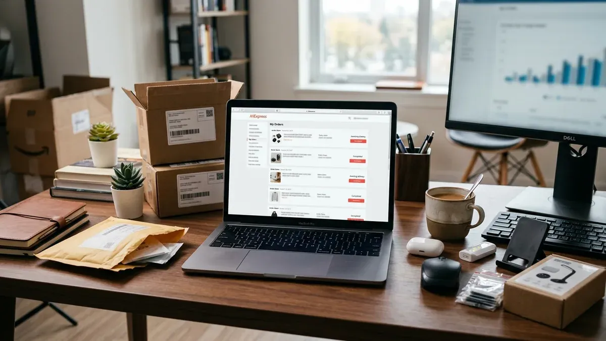 Gestion des commandes sur AliExpress