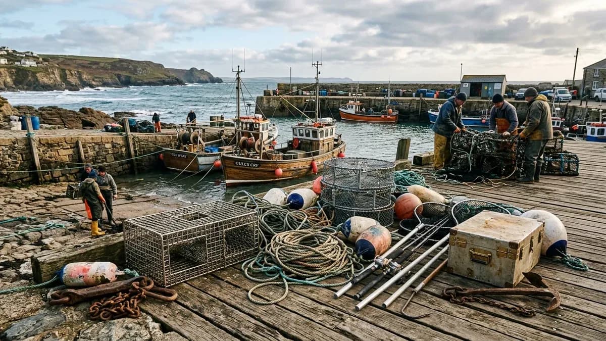 Matériel de pêche en mer