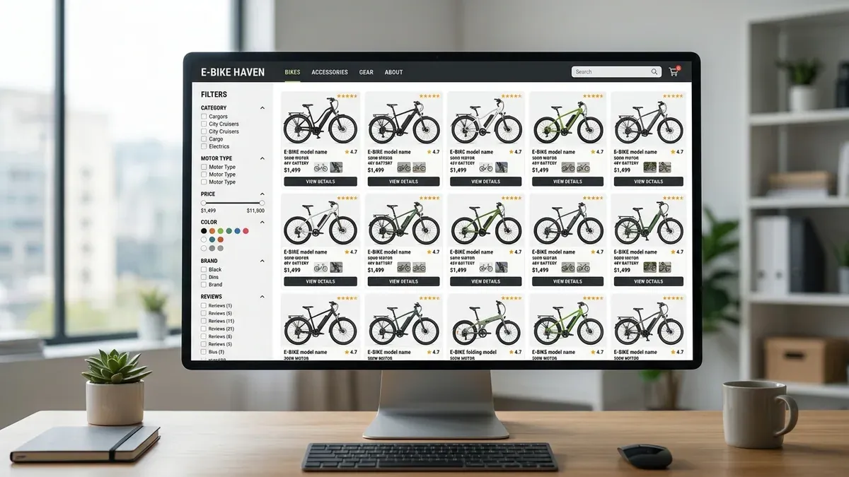Large sélection de vélos électriques sur AliExpress