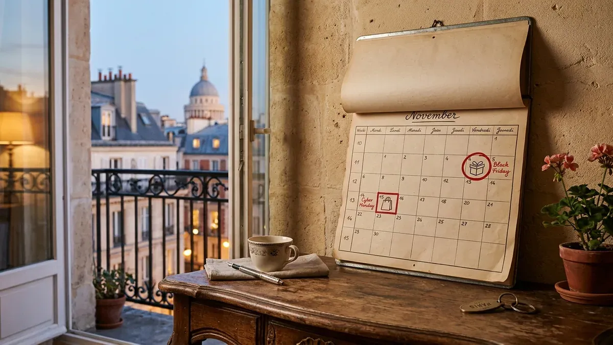 Calendrier du Black Friday