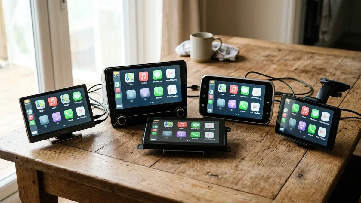 comparaison de marques de boîtiers CarPlay