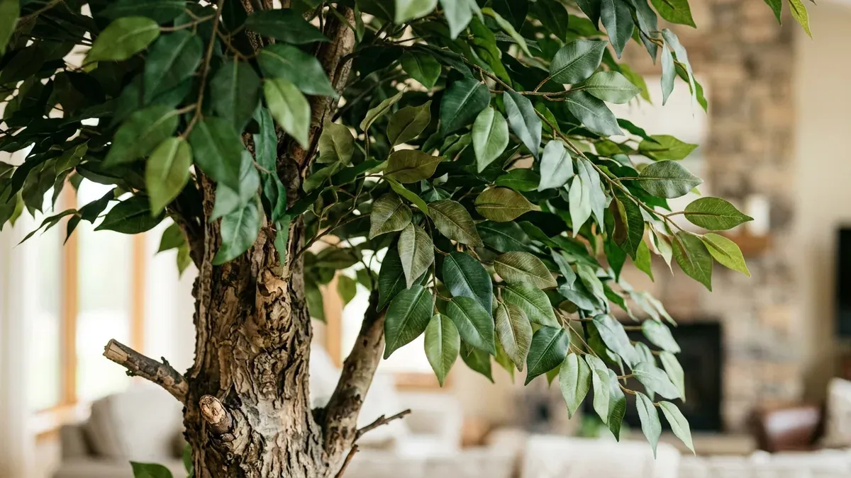 détails d'un arbre artificiel de qualité
