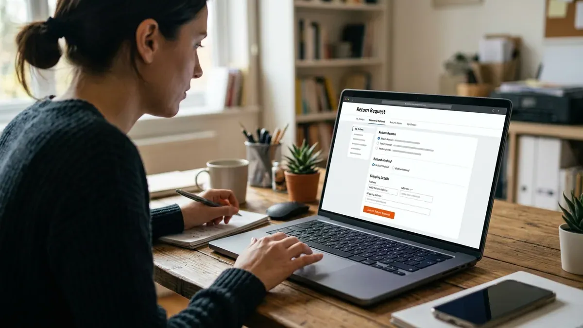 Procédure de retour sur AliExpress