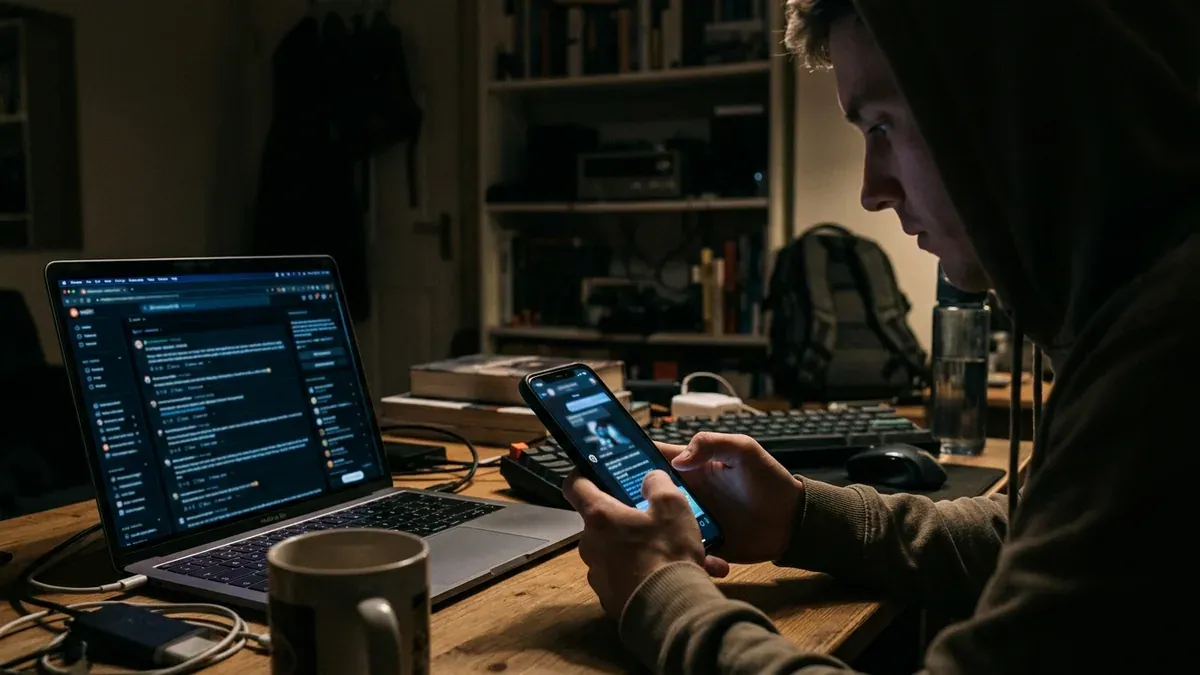 Recherche de liens cachés sur Telegram et forums