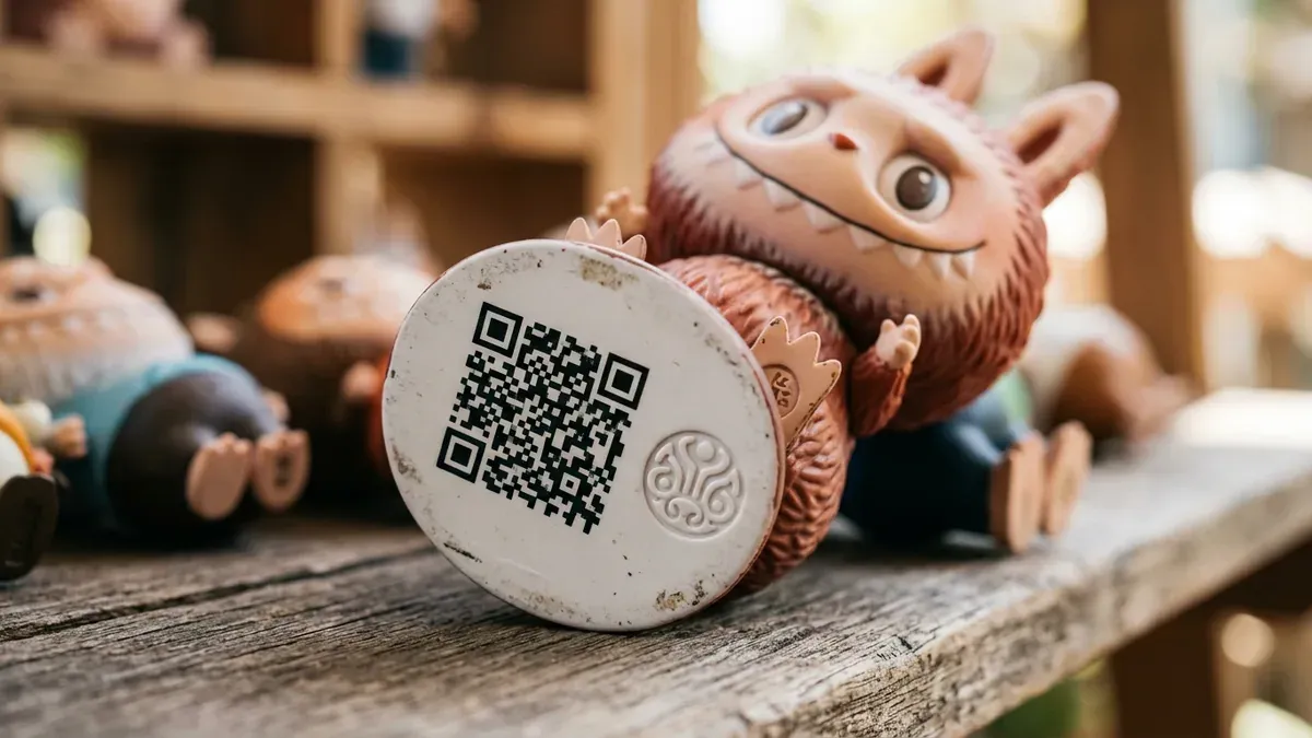Détails d'une figurine Labubu