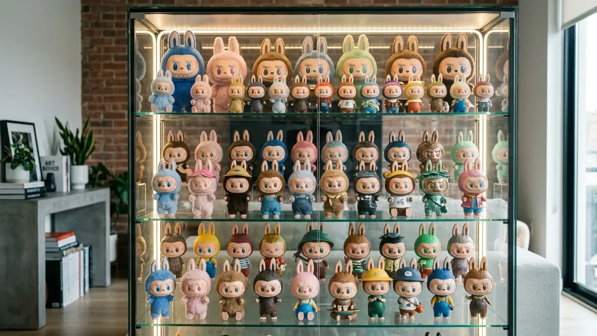 Collection de figurines Labubu