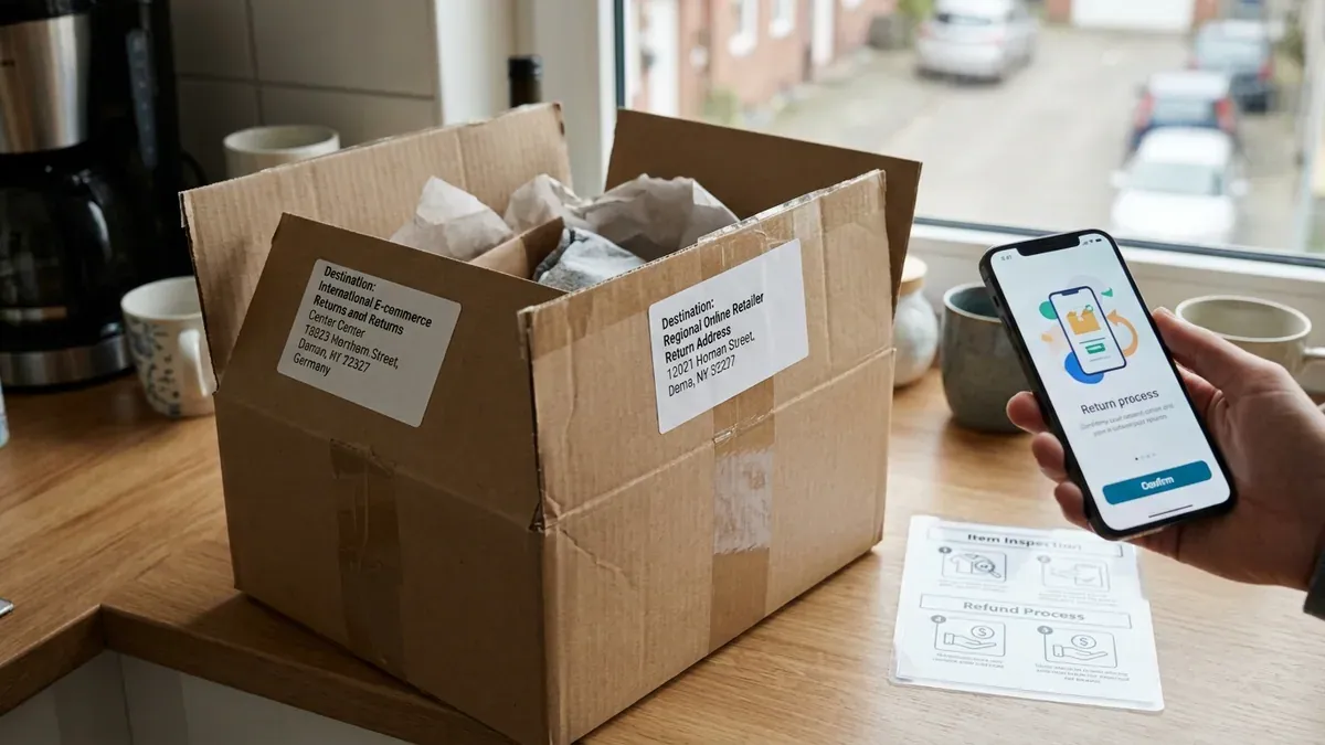 Politique de retour AliExpress et Amazon