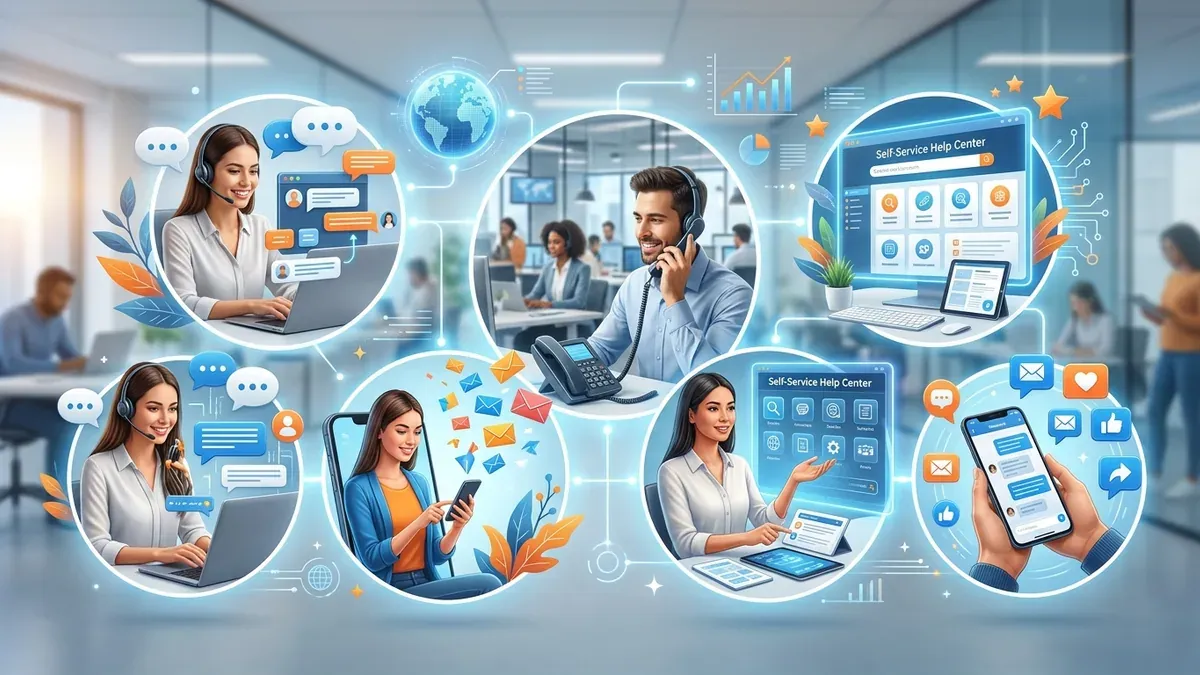 Tableau récapitulatif des moyens de contact