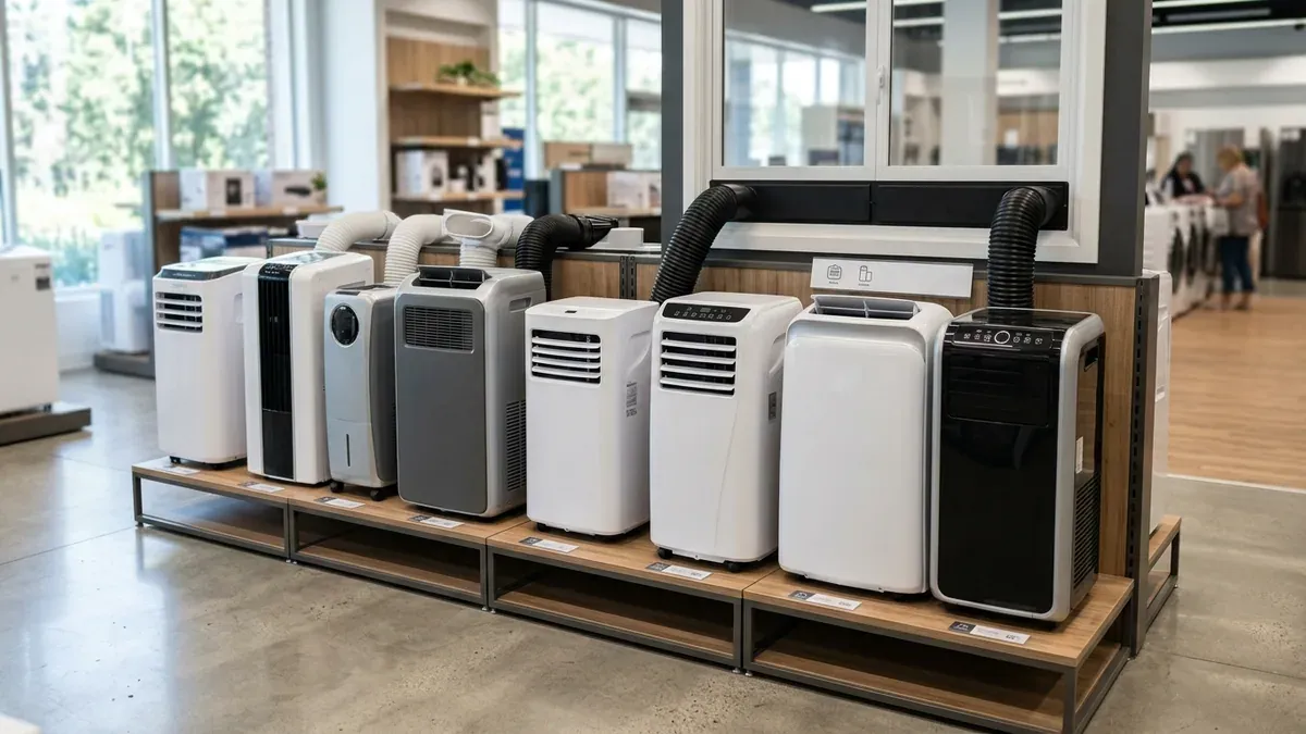 différents types de climatiseurs portables